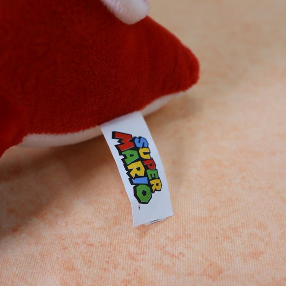 Nintendo Super Mario Red Yoshi 14" Stuffed Toy Plush Size Medium - Picture 5 of 11